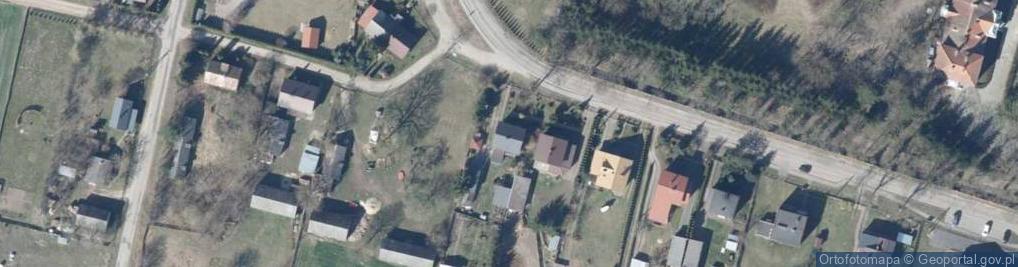 Zdjęcie satelitarne Nowe Dłutowo ul.