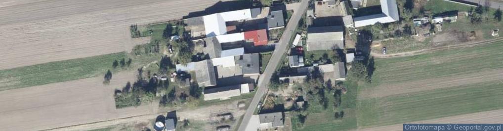 Zdjęcie satelitarne Nowe Łąkie ul.