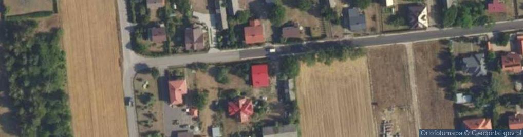 Zdjęcie satelitarne Nowe Załubice ul.