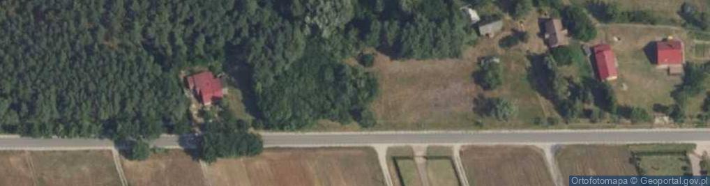 Zdjęcie satelitarne Nowiny ul.
