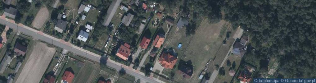 Zdjęcie satelitarne Nowiny ul.