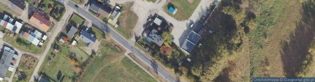 Zdjęcie satelitarne Nowiny ul.