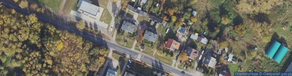 Zdjęcie satelitarne Nowiny ul.
