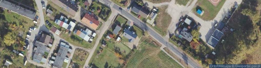 Zdjęcie satelitarne Nowiny ul.