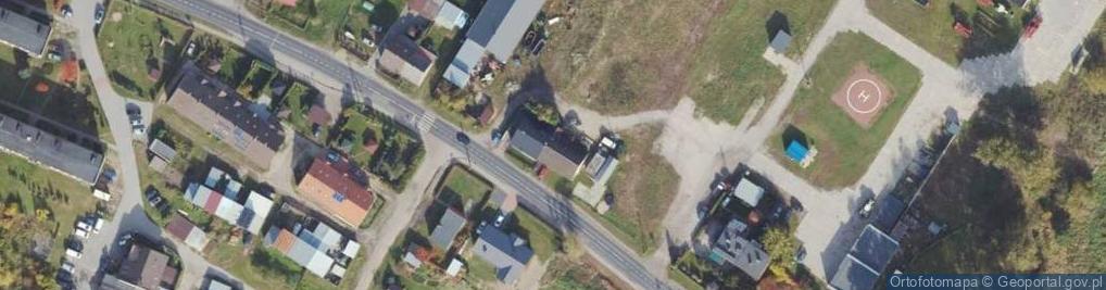 Zdjęcie satelitarne Nowiny ul.