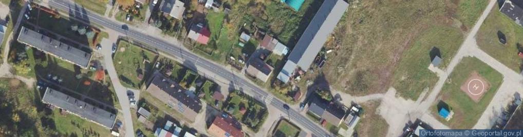 Zdjęcie satelitarne Nowiny ul.