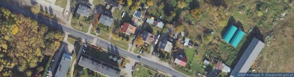 Zdjęcie satelitarne Nowiny ul.