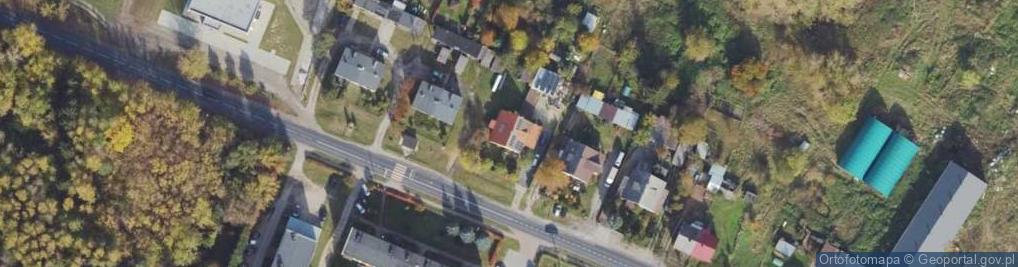 Zdjęcie satelitarne Nowiny ul.
