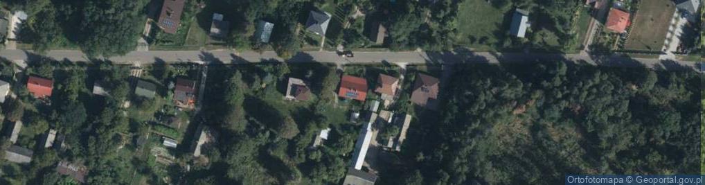 Zdjęcie satelitarne Nowodwór-Piaski ul.