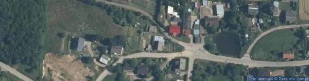 Zdjęcie satelitarne Nowy Dwór Bratiański ul.