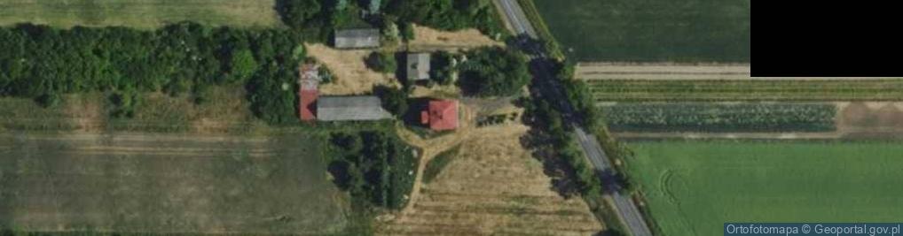 Zdjęcie satelitarne Nowy Dwór-Parcela ul.