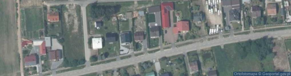 Zdjęcie satelitarne Nowy Kiełbów ul.