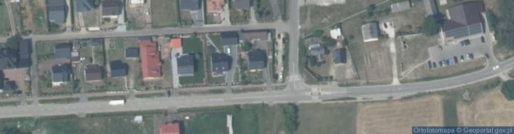 Zdjęcie satelitarne Nowy Kiełbów ul.
