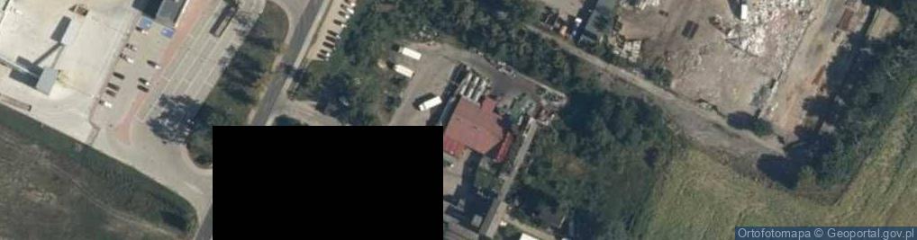 Zdjęcie satelitarne Nowy Modlin ul.