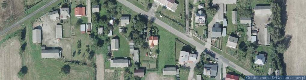 Zdjęcie satelitarne Nowy Uścimów ul.