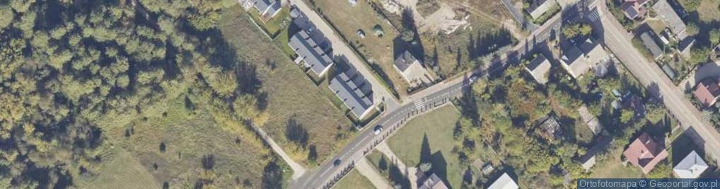 Zdjęcie satelitarne Nowiny ul.