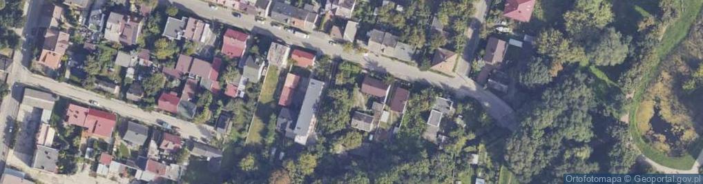 Zdjęcie satelitarne Nowospacerowa ul.