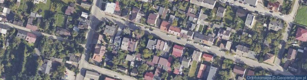 Zdjęcie satelitarne Nowospacerowa ul.