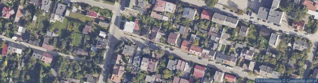Zdjęcie satelitarne Nowospacerowa ul.