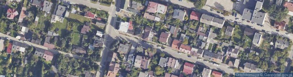 Zdjęcie satelitarne Nowospacerowa ul.