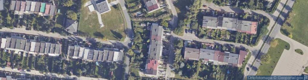 Zdjęcie satelitarne Nobla Alfreda ul.