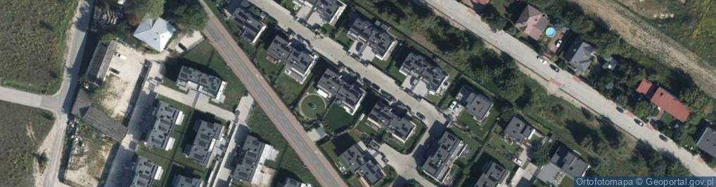 Zdjęcie satelitarne Nowoczesna ul.