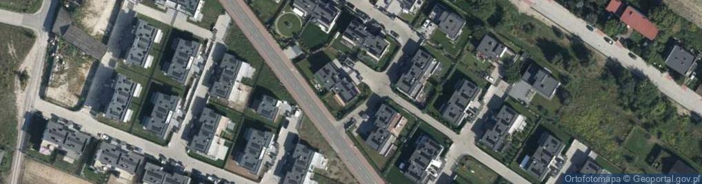 Zdjęcie satelitarne Nowoczesna ul.
