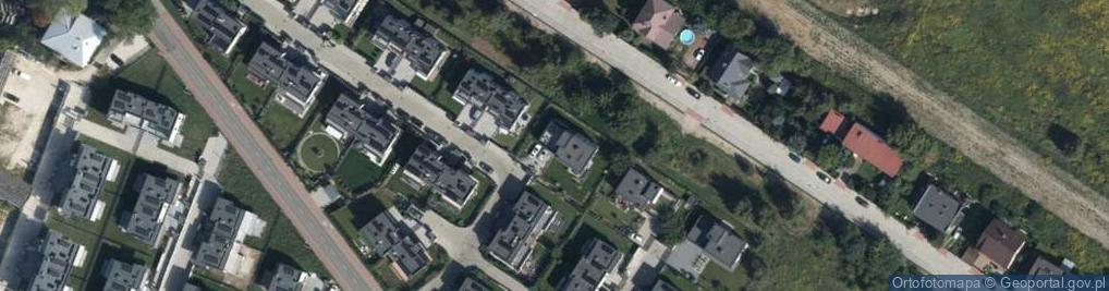 Zdjęcie satelitarne Nowoczesna ul.