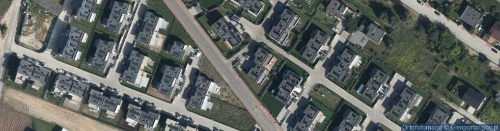 Zdjęcie satelitarne Nowoczesna ul.