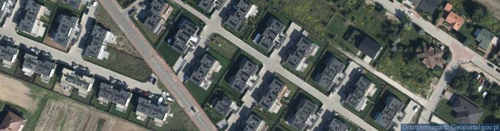 Zdjęcie satelitarne Nowoczesna ul.