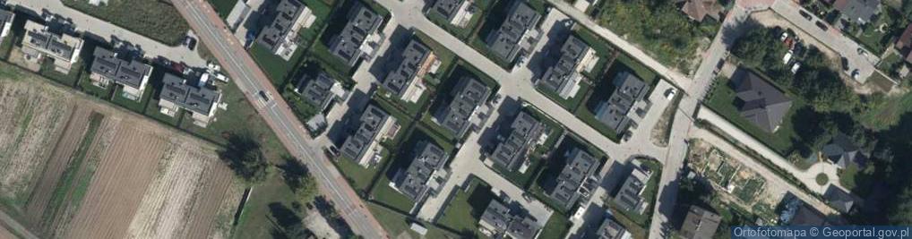 Zdjęcie satelitarne Nowoczesna ul.