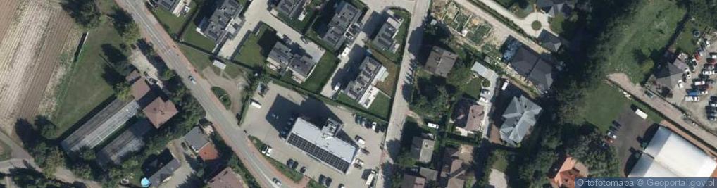 Zdjęcie satelitarne Nowoczesna ul.