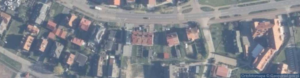 Zdjęcie satelitarne Nowy Świat ul.