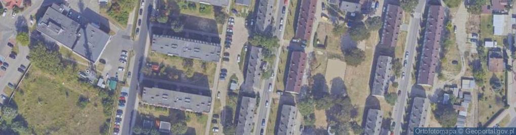 Zdjęcie satelitarne Nowe Osiedle ul.