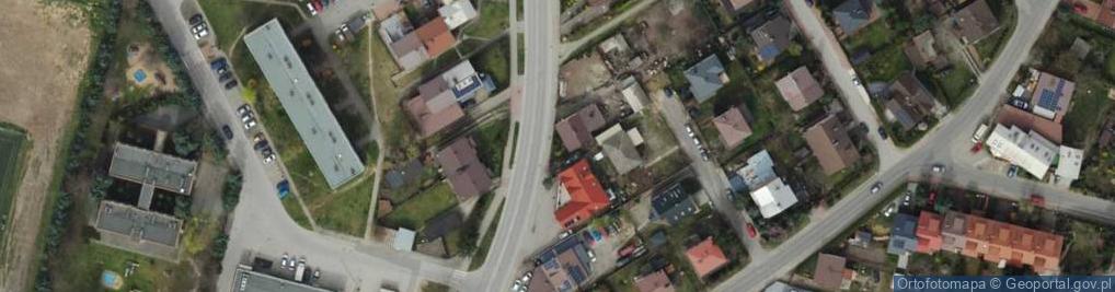 Zdjęcie satelitarne Nowobielańska ul.