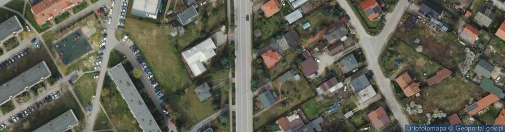 Zdjęcie satelitarne Nowobielańska ul.