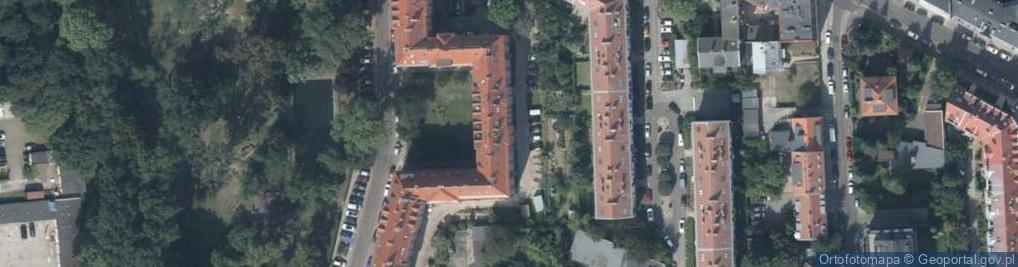 Zdjęcie satelitarne Noakowskiego Stanisława ul.