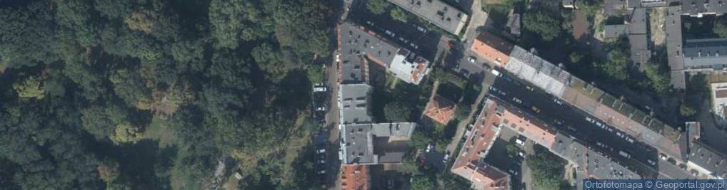 Zdjęcie satelitarne Noakowskiego Stanisława ul.