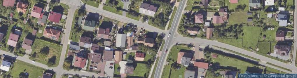 Zdjęcie satelitarne Nowodąbrowska ul.