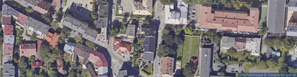 Zdjęcie satelitarne Nowy Świat ul.