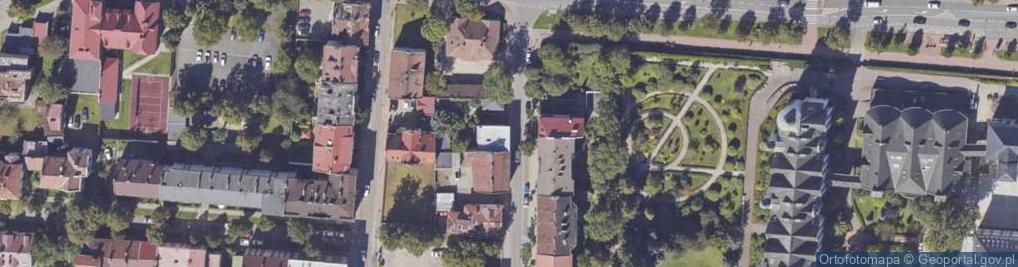 Zdjęcie satelitarne Nowy Świat ul.