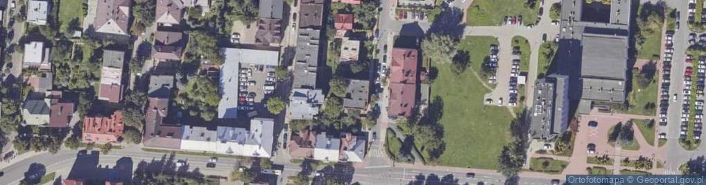 Zdjęcie satelitarne Nowy Świat ul.