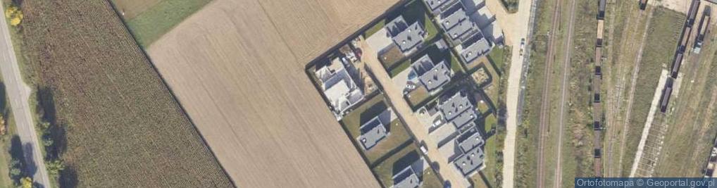Zdjęcie satelitarne Nowoczesna ul.