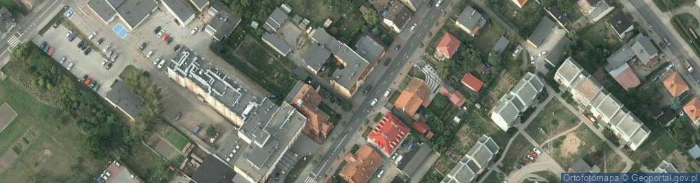 Zdjęcie satelitarne Nowodworskiego ul.