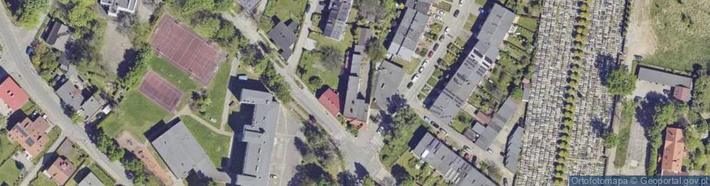 Zdjęcie satelitarne Nowokościelna ul.