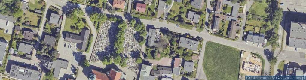 Zdjęcie satelitarne Nowokościelna ul.