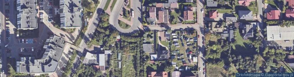 Zdjęcie satelitarne Noworegulska ul.