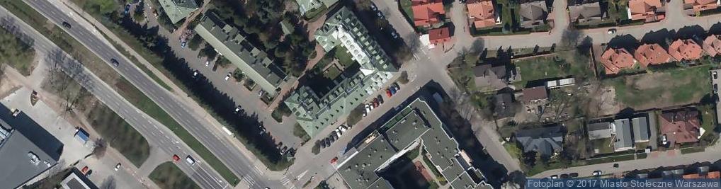 Zdjęcie satelitarne Nowoursynowska ul.