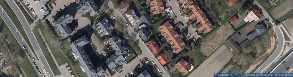 Zdjęcie satelitarne Nowoursynowska ul.