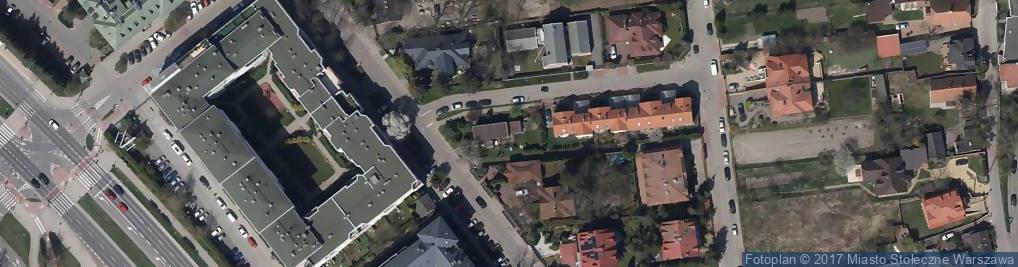 Zdjęcie satelitarne Nowoursynowska ul.